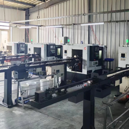 Automatic feeding and CNC machine tools